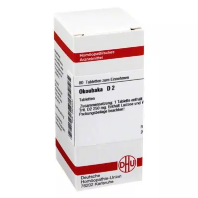 OKOUBAKA D 2 tablete, 80 kapsul