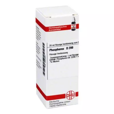 PHOSPHORUS Raztopina D 200, 20 ml