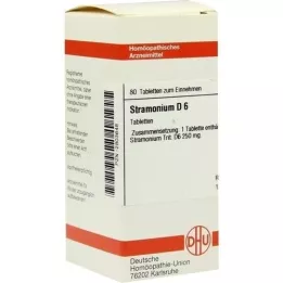 STRAMONIUM D 6 tablete, 80 kapsul