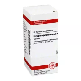 SYZYGIUM JAMBOLANUM D 4 tablete, 80 kapsul