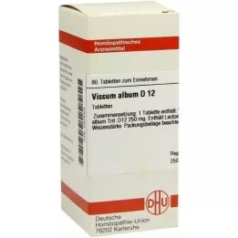 VISCUM ALBUM D 12 tablet, 80 kapsul