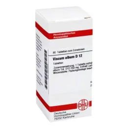 VISCUM ALBUM D 12 tablet, 80 kapsul