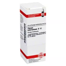 ZINCUM VALERIANICUM Raztopina D 12, 20 ml