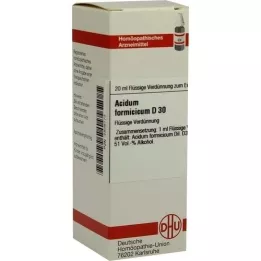 ACIDUM FORMICICUM D 30 razredčitev, 20 ml