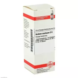 ACIDUM OXALICUM Raztopina D 6, 20 ml