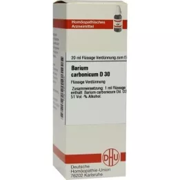 BARIUM CARBONICUM D 30 razredčitev, 20 ml