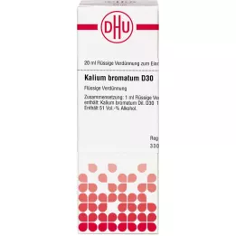 KALIUM BROMATUM D 30 razredčitev, 20 ml