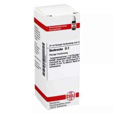 QUEBRACHO Raztopina D 2, 20 ml QUEBRACHO Raztopina D 2, 20 ml