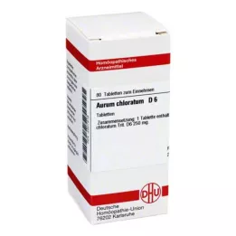 AURUM CHLORATUM D 6 tablete, 80 kapsul