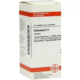 ECHINACEA HAB D 1 tablete, 80 kapsul