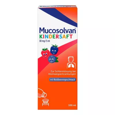 MUCOSOLVAN Otroški sok 30 mg/5 ml, 100 ml