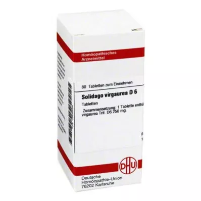 SOLIDAGO VIRGAUREA D 6 tablete, 80 kapsul