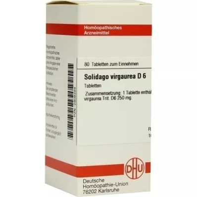 SOLIDAGO VIRGAUREA D 6 tablete, 80 kapsul