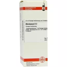 ABROTANUM Raztopina D 2, 50 ml