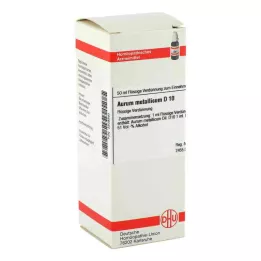 AURUM METALLICUM Raztopina D 10, 50 ml