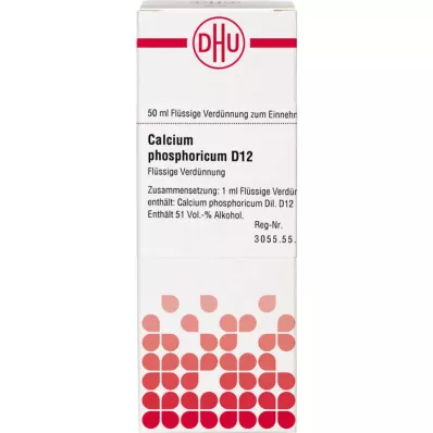 CALCIUM PHOSPHORICUM Raztopina D 12, 50 ml