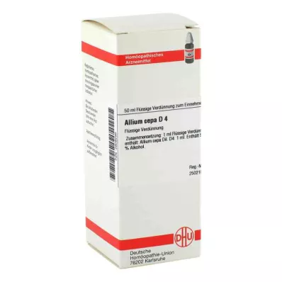 ALLIUM CEPA Raztopina D 4, 50 ml