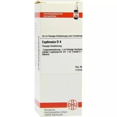EUPHRASIA Raztopina D 4, 50 ml