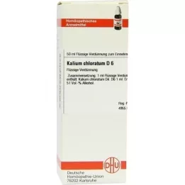 KALIUM CHLORATUM Raztopina D 6, 50 ml