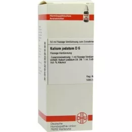 KALIUM JODATUM Raztopina D 6, 50 ml