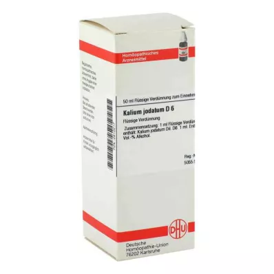 KALIUM JODATUM Raztopina D 6, 50 ml KALIUM JODATUM Raztopina D 6, 50 ml