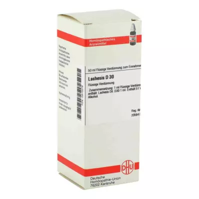 LACHESIS Raztopina D 30, 50 ml