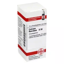 CALCIUM FLUORATUM D 30 kroglic, 10 g
