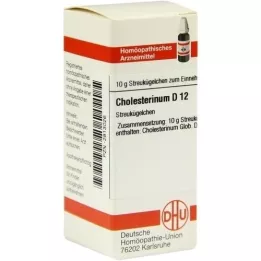 CHOLESTERINUM D 12 kroglic, 10 g