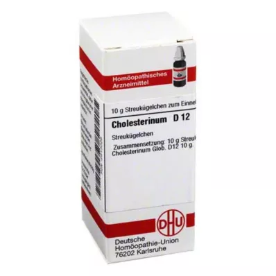 CHOLESTERINUM D 12 kroglic, 10 g