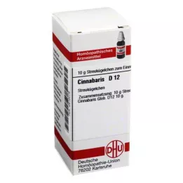 CINNABARIS D 12 kroglic, 10 g