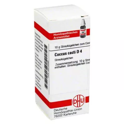 COCCUS kaktus D 4 kroglice, 10 g COCCUS kaktus D 4 kroglice, 10 g
