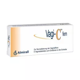 VAGI C Fem vaginalne tablete, 6 kosov