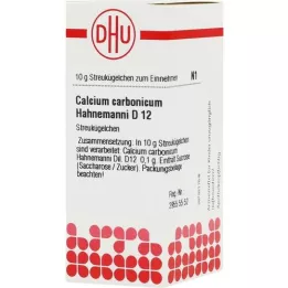 CALCIUM CARBONICUM Hahnemanni D 12 globul, 10 g