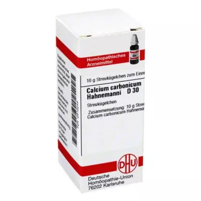 CALCIUM CARBONICUM Hahnemanni D 30 globul, 10 g