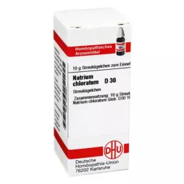 NATRIUM CHLORATUM D 30 kroglic, 10 g