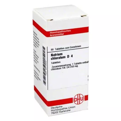 NATRIUM CHLORATUM D 4 tablete, 80 kapsul NATRIUM CHLORATUM D 4 tablete, 80 kapsul