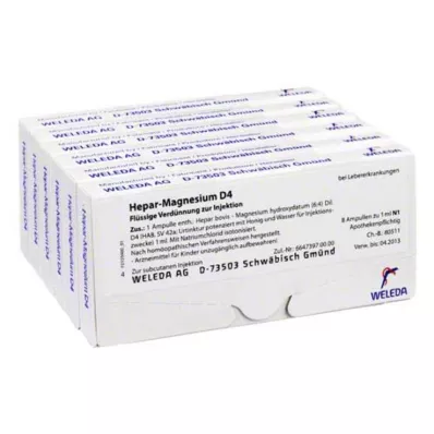 HEPAR MAGNESIUM D 4 ampule, 48X1 ml