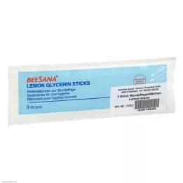MUNDPFLEGESTÄBCHEN limonine palčke, 3 kosi