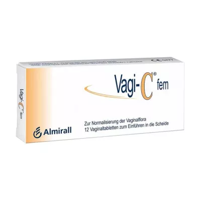 VAGI C Fem vaginalne tablete, 12 kosov VAGI C Fem vaginalne tablete, 12 kosov