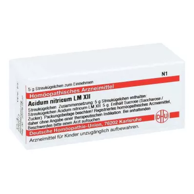 ACIDUM NITRICUM LM XII Globule, 5 g