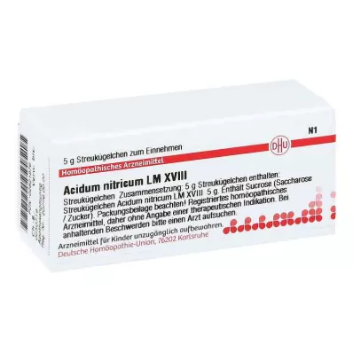 ACIDUM NITRICUM LM XVIII Globule, 5 g