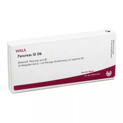 PANCREAS GL D 6 ampul, 10X1 ml PANCREAS GL D 6 ampul, 10X1 ml