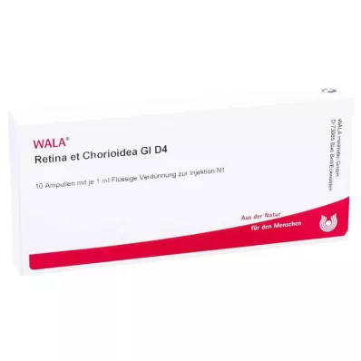 RETINA ET Chorioidea GL D 4 ampule, 10X1 ml RETINA ET Chorioidea GL D 4 ampule, 10X1 ml