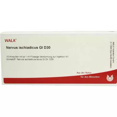 NERVUS ISCHIADICUS GL D 30 ampul, 10X1 ml NERVUS ISCHIADICUS GL D 30 ampul, 10X1 ml