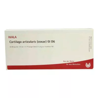 CARTILAGO articularis coxae GL D 6 ampul, 10X1 ml