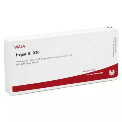 HEPAR GL D 30 ampul, 10X1 ml HEPAR GL D 30 ampul, 10X1 ml