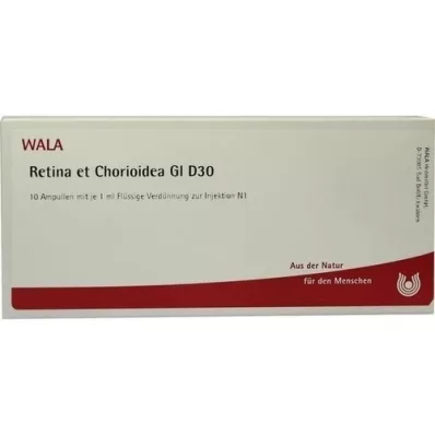 RETINA ET Chorioidea GL D 30 ampul, 10X1 ml