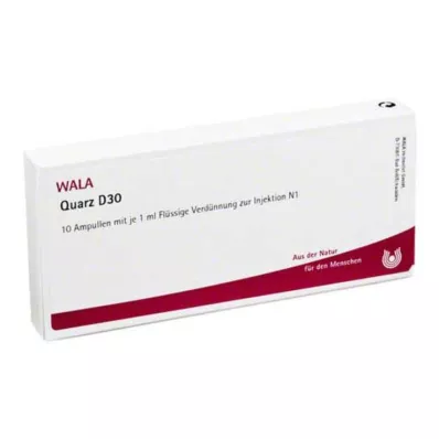 QUARZ D 30 ampul, 10X1 ml QUARZ D 30 ampul, 10X1 ml