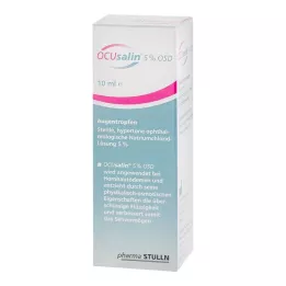 OCUSALIN 5 % OSD Kapljice za oči, 1X10 ml