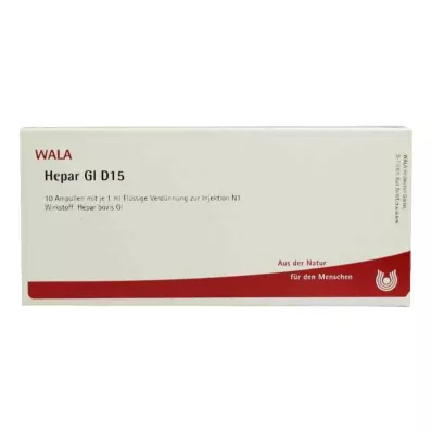 HEPAR GL D 15 ampul, 10X1 ml